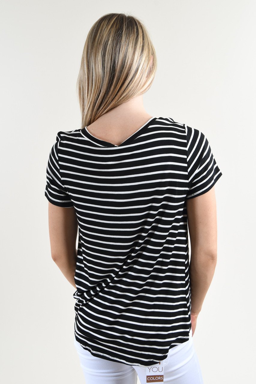 Classic Striped Knot Top