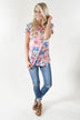 Favorite Pocket Top ~ Pink Floral