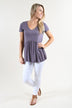 Be My Baby Top ~ Lavender