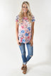 Favorite Pocket Top ~ Pink Floral
