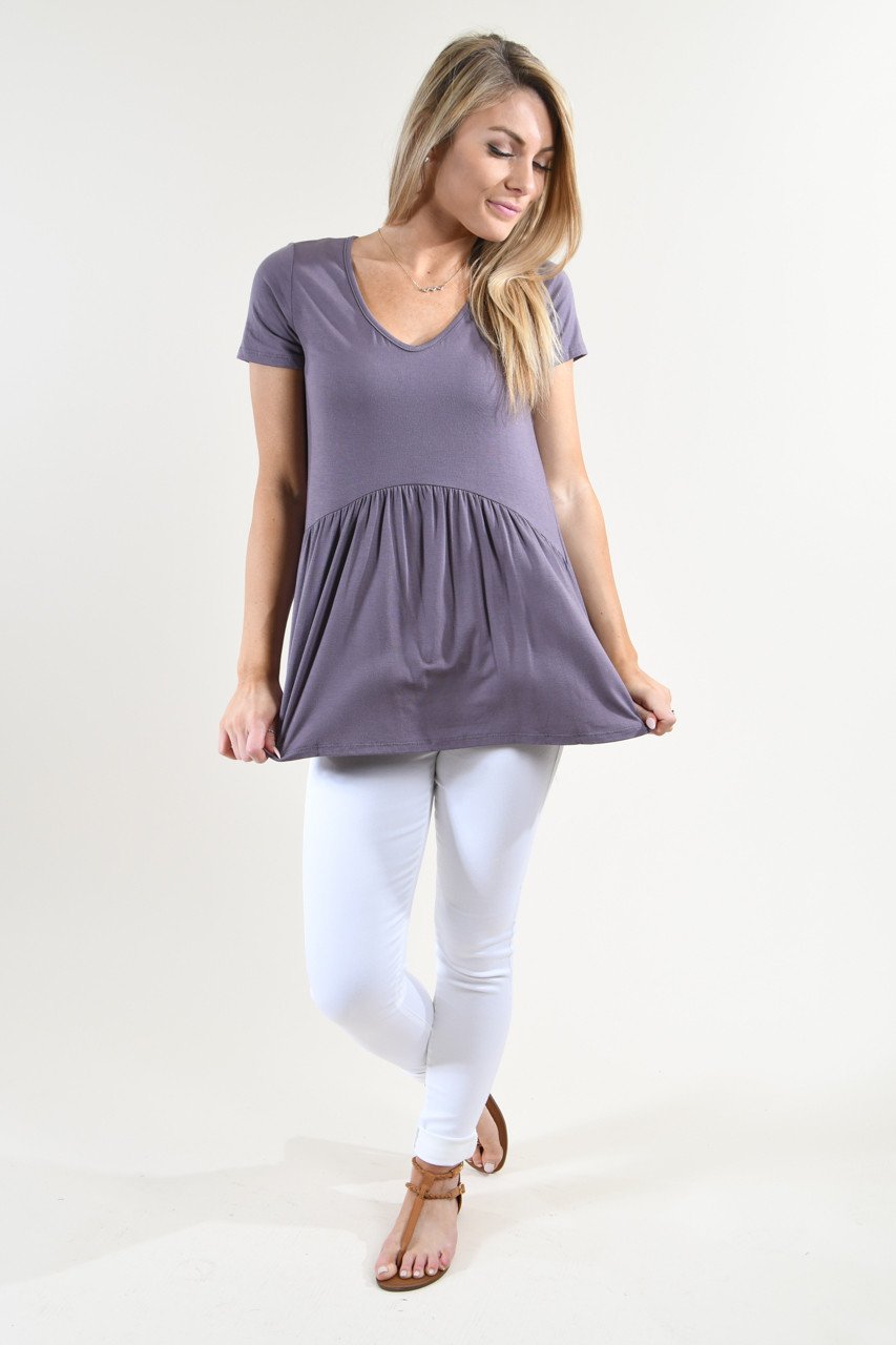 Be My Baby Top ~ Lavender