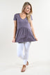 Be My Baby Top ~ Lavender