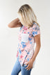 Favorite Pocket Top ~ Pink Floral