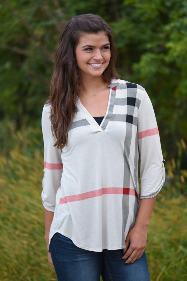 Work From 9-5 Top - Cream