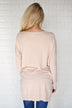 Hold On To Me Sweater ~ Blush