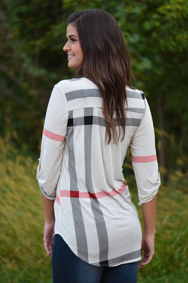 Work From 9-5 Top - Cream