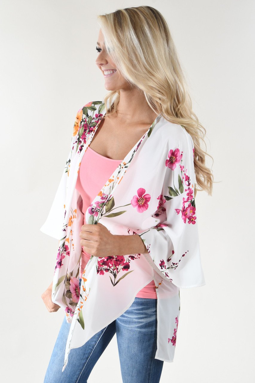 Big Dreams Floral Kimono