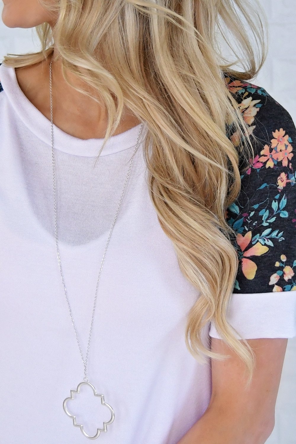 Feeling Pretty Floral Ivory Top