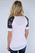 Feeling Pretty Floral Ivory Top