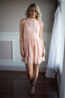 Fairy in Pink Lace Dress