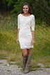 Ivory Lace Dress