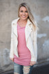 Cream Moto Jacket