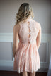 Fairy in Pink Lace Dress