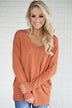 Hold On To Me Sweater ~ Pumpkin Spice