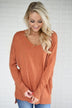 Hold On To Me Sweater ~ Pumpkin Spice