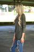 Essential Olive Dolman Top