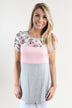 Too Cute to Handle Top ~ Light Pink