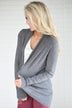 Charcoal Cardigan