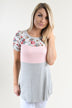 Too Cute to Handle Top ~ Light Pink