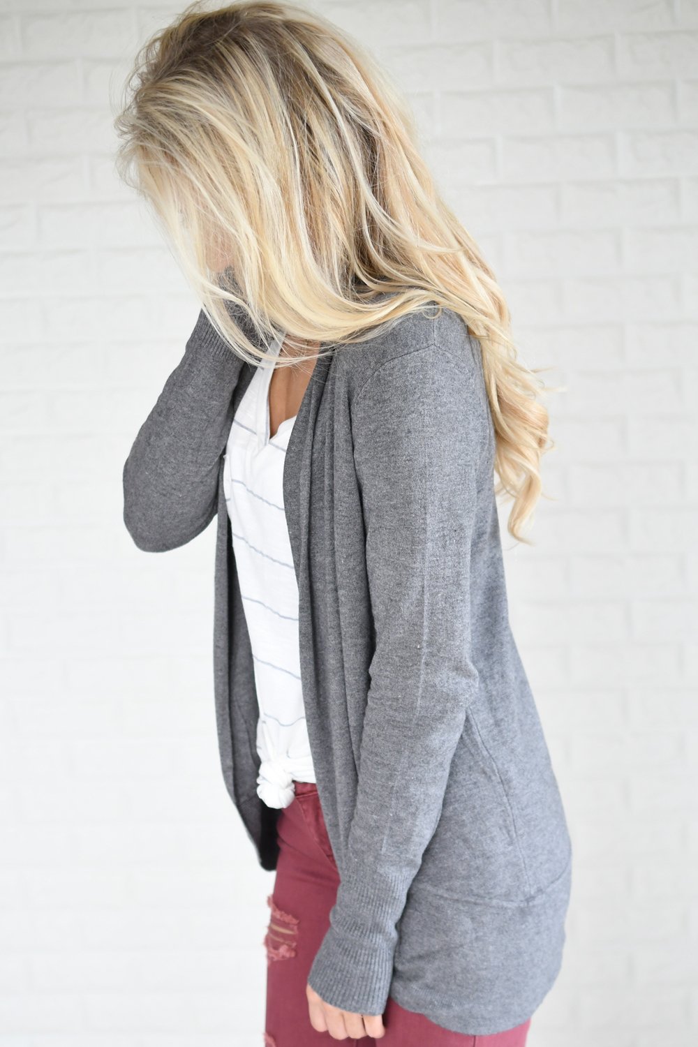 Charcoal Cardigan