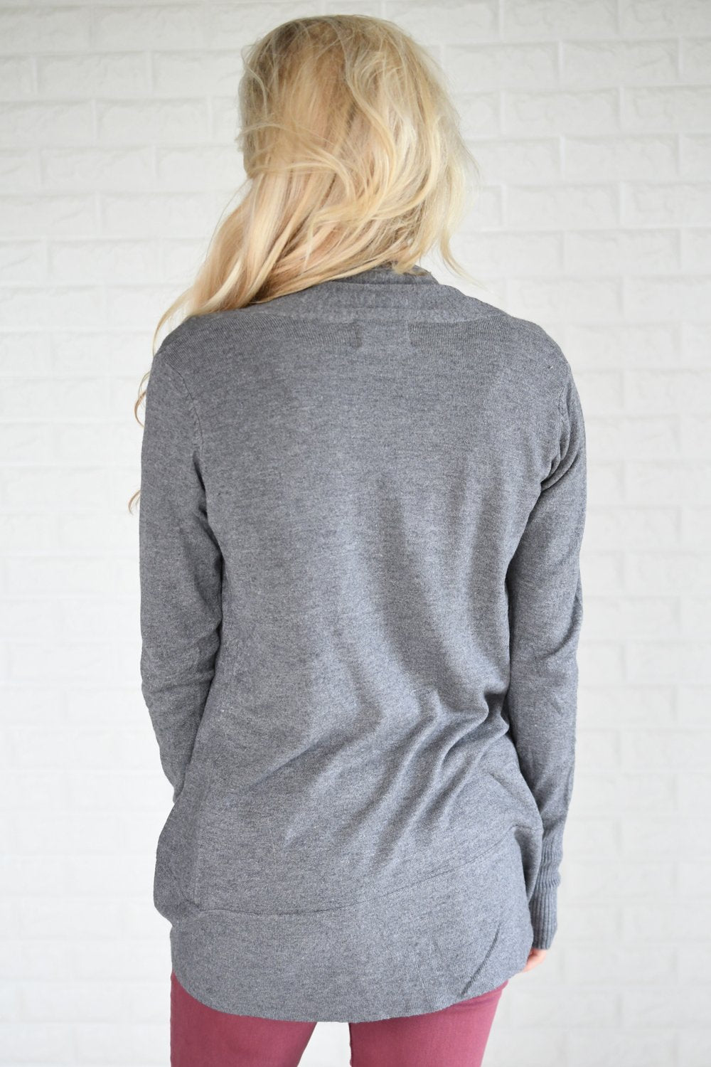 Charcoal Cardigan