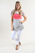 Too Cute to Handle Top ~ Coral