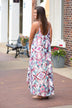 Collage of Color Maxi Dress ~ One Size