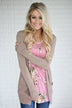 The Fundamental Cardigan ~ Taupe