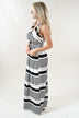 Vacation Ready Striped Maxi Dress