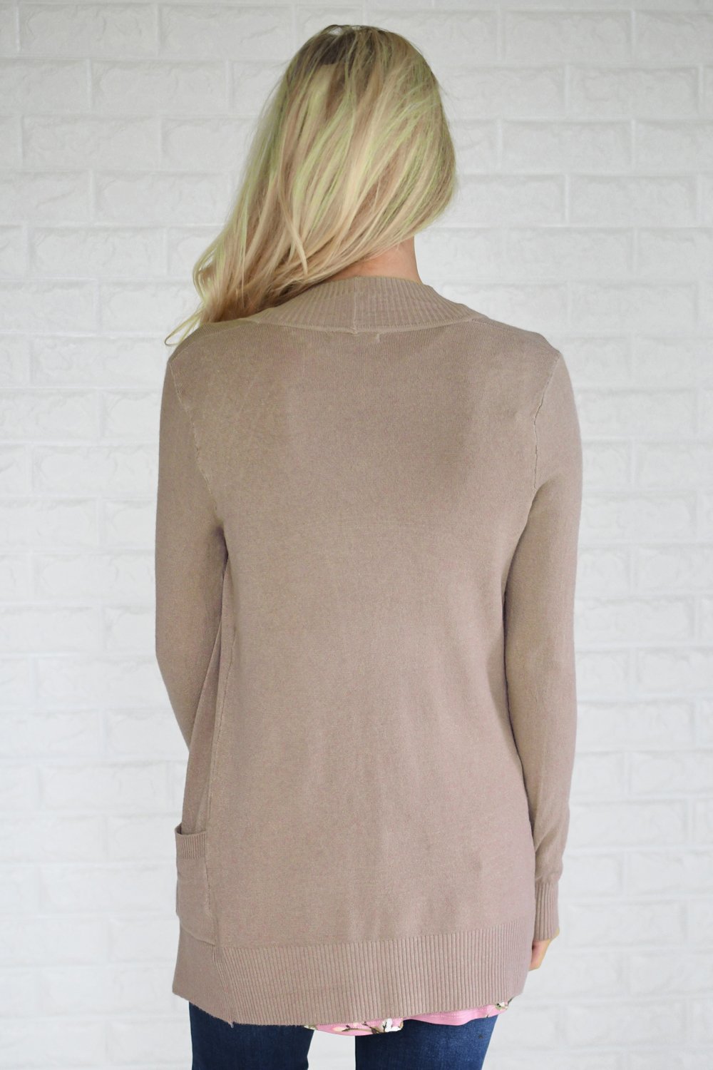 The Fundamental Cardigan ~ Taupe