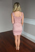 Accidentally in Love Dress ~ Dusty Pink