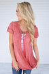 Desert Love Crossover Top