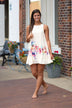 Only a Dream Floral Dress ~ Cream