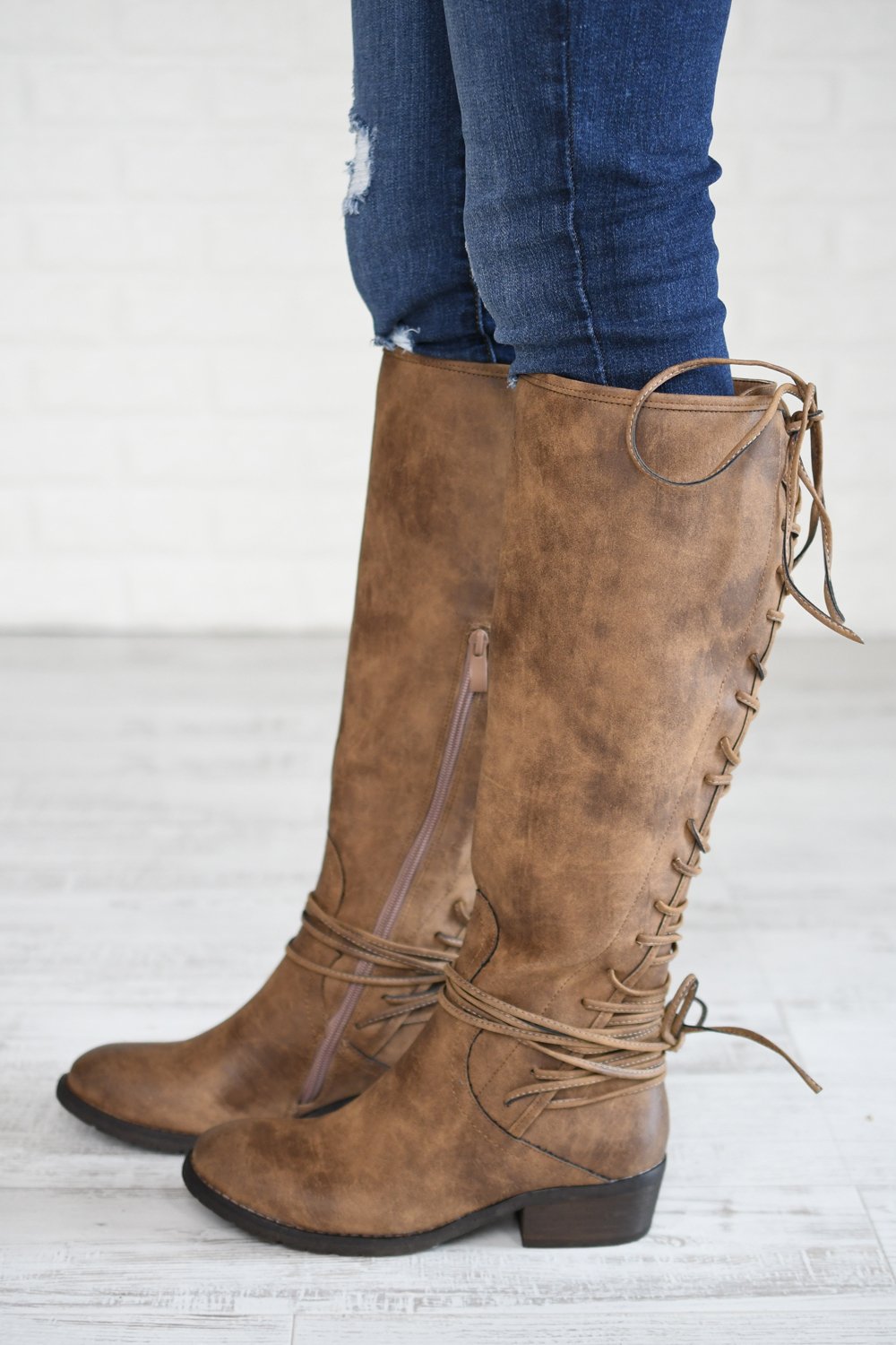 The Marcelina Boot ~ Tan