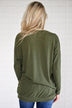 Snuggle Me Tunic Top ~ Olive