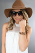 Beaded Bracelet ~ Shades of Brown