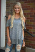 Ophelia Top ~ Charcoal