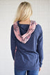 Matters of Floral Distressed Hoodie