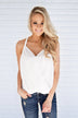 Lucky White Tank Top