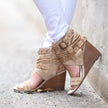 LaSalle Beige Wedges