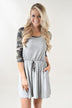 Camo Drawstring Dress
