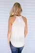 Lucky White Tank Top