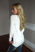 Floral Fantasy Top ~ Ivory
