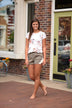 Mix It Up Floral Top Ivory
