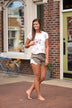 Mix It Up Floral Top Ivory