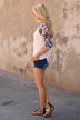 Never a Dull Moment Floral Top ~ Pink