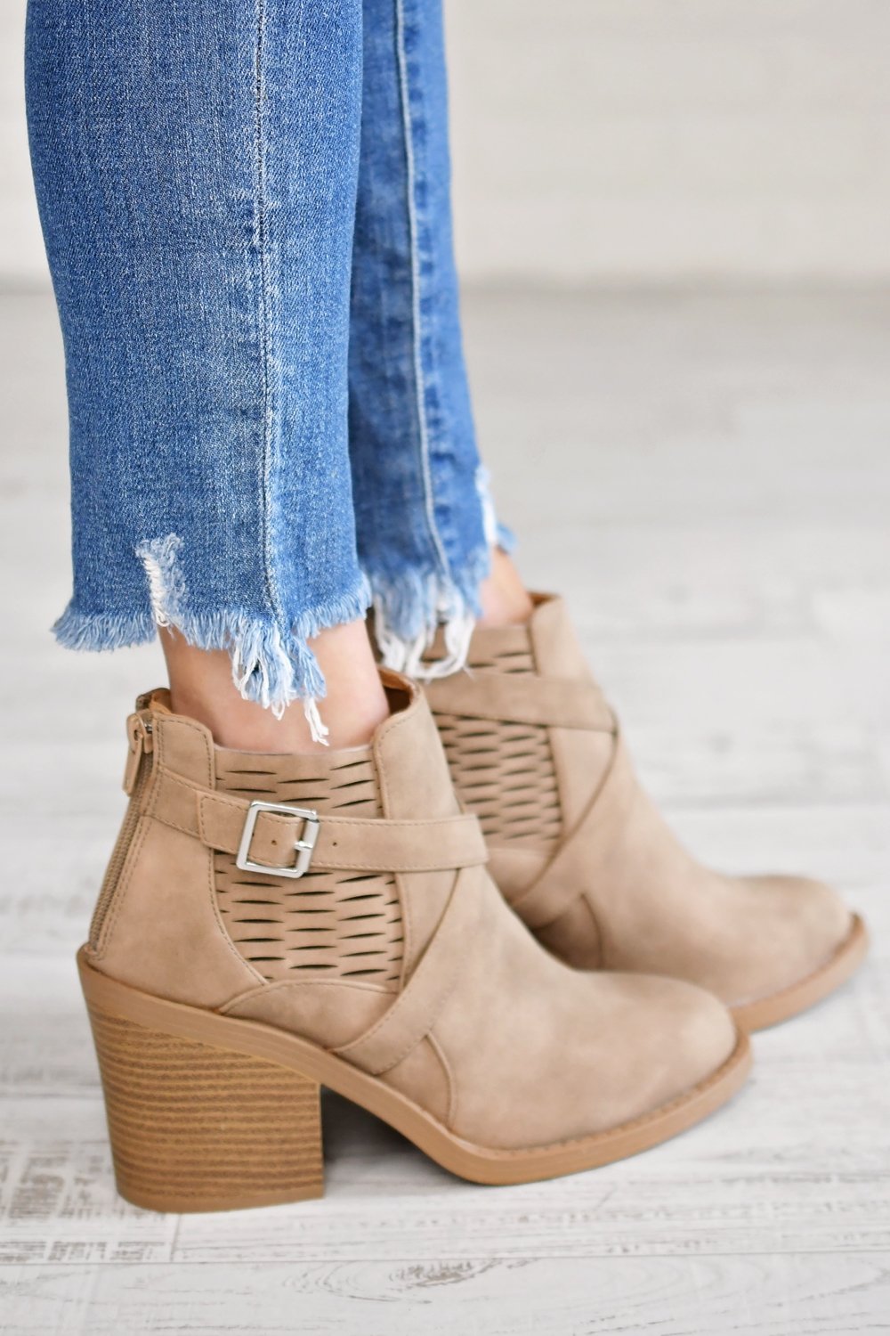 Marcel Booties ~ Stone