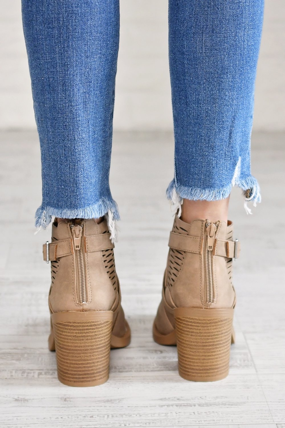 Marcel Booties ~ Stone