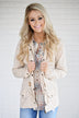 The Essential Plaid Top ~ Beige & Peach