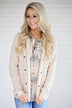 The Essential Plaid Top ~ Beige & Peach